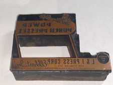 Press corp standard for sale  Columbia City