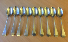 Set nine vint.silver for sale  FRASERBURGH