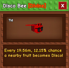 Disco Bee | Uprawa ogrodu | G a G | Roblox na sprzedaż  Wysyłka do Poland
