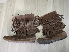 Minnetonka brown suede for sale  Cedarburg