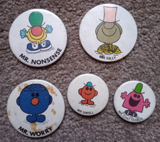 Men characters pin for sale  SWINDON