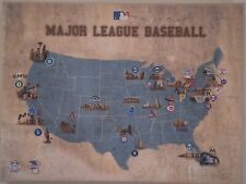 Mlb canvas wall for sale  Mountville