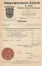Rahlstedt rechnung 1938 gebraucht kaufen  Leipzig
