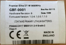 Gbf 0001 texecom for sale  OLDHAM