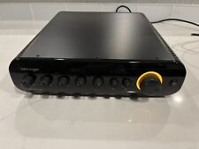 Amplificador Behringer EUROCOM SN2408 70/100 volts com mixer comprar usado  Enviando para Brazil