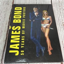 James Bond 50 Years of Movie Posters First Ed Deluxe Slipcase Box 1st Print comprar usado  Enviando para Brazil