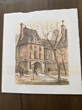 Aquarelle originale henri d'occasion  Montgeron