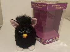 Vintage furby black d'occasion  Expédié en Belgium