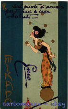 Raphael kirchner postcard usato  Stella