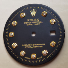 Black dial rolex for sale  LONDON