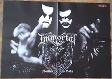 IMMORTAL !! POSTER !!! ABBATH/I/DEMONAZ/GORGOROTH/INQUISITION/SATYRICON/BATHORY comprar usado  Enviando para Brazil