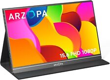 Monitor portátil ARZOPA, 15,6"" 1080P FHD monitor de laptop computador USB C HDMI comprar usado  Enviando para Brazil