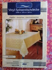 Tischdecke vinyl spitze gebraucht kaufen  Schiffweiler