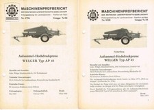 Welger aufsammel hochdruckpres gebraucht kaufen  Deutschland