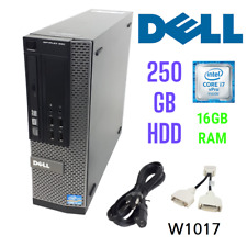 Dell OptiPlex 990 SSF Desktop i7-2600 16GB 250GB HDD sem sistema operacional inicializações para BIOS W1017, usado comprar usado  Enviando para Brazil