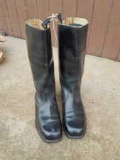 Nva ffizierstiefel chromleder gebraucht kaufen  Hermsdorf