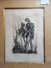 Marc dautry gravure d'occasion  Bonnieux