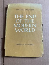 Usado, ROMANO GUARDINI: The End of the Modern World: A Search for Orientation; NY 1956 comprar usado  Enviando para Brazil
