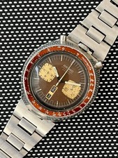 SEIKO 6138-0040 relógio cronógrafo automático BULLHEAD masculino mostrador marrom vintage comprar usado SEIKO 6138-0040 relógio cronógrafo automático BULLHEAD masculino mostrador marrom vintage comprar usado  Enviando para Brazil