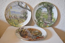 Assiettes anglaise porcelaine d'occasion  Les Mages
