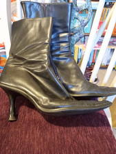 Leather stilleto ankle for sale  PETERBOROUGH