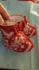 Bottes bébé noël. d'occasion  Orange
