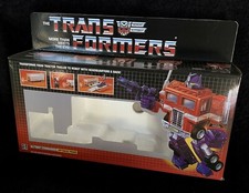 G1 RETRO OPTIMUS PRIME BOX ONLY • REEDIÇÃO TRANSFORMADORES G1 comprar usado  Enviando para Brazil
