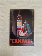 Insegna campari aperitivo usato  Settingiano