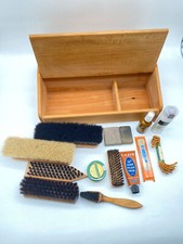 Schuhputzkasten schuhputzset h gebraucht kaufen  Berlin