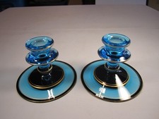 Vtg fostoria blue for sale  Sioux Falls