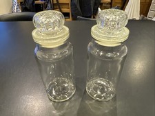 vintage glass jars for sale  ROMFORD