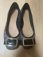 Dogtooth flat ballerina for sale  UK