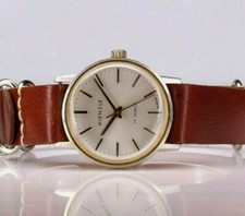 Zegarek na rękę KIENZLE 38mm męski vintage niemiecki mechaniczny spersonalizowany grawer  na sprzedaż  PL