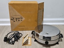 Antigo Padeiro de Waffle Automático Everhot /w Caixa e Manual Testado Modelo 371003 Teflon comprar usado  Enviando para Brazil