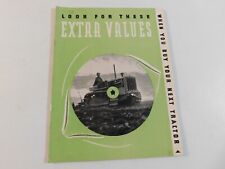 1937 CATERPILLAR D4 TRATORES TIPO PISTA FOLHETO VALORES EXTRAS SEM RASGOS LIMPOS comprar usado  Enviando para Brazil