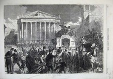 Old antique print for sale  UK