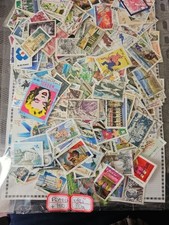 Vrac 750 timbres d'occasion  Marennes