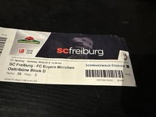 Sammler ticket freiburg gebraucht kaufen  Bochum