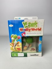 Yoshi’s Wooly World fio verde amiibo e jogo caixa grande Nintendo Wii U PAL Box Wear comprar usado  Enviando para Brazil