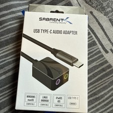 Sabrent usb 3.5mm for sale  EDINBURGH