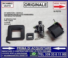 Serratura maniglia destra usato  Carrara