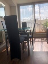 Glass table six for sale  LONDON