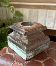 Suporte de vela antigo base coluna coluna madeira original fino esculpido à mão comprar usado Suporte de vela antigo base coluna coluna madeira original fino esculpido à mão comprar usado  Enviando para Brazil