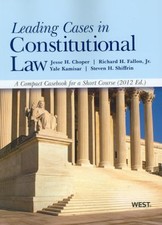 Leading Cases in Constitutional Law, A Compact Casebook for a Short Course, 2012 comprar usado  Enviando para Brazil