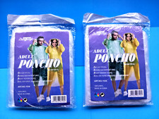 Waterproof adults poncho for sale  SHEFFIELD
