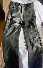 Pantalone pelle moto usato  Firenze