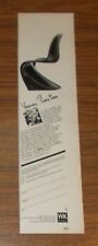 Seltene Werbung WK MÖBEL PANTON-CHAIR - Verner Panton 1983 comprar usado  Enviando para Brazil
