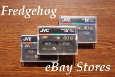 3 x FITAS/CASSETES DE FILMADORA DE VÍDEO DIGITAL MINI DV JVC DVM-60 QUALIDADE comprar usado  Enviando para Brazil