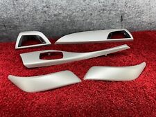 BMW F22 conjunto de moldura de console de porta painel acabamento prata fosca fabricante de equipamento original 52K comprar usado  Enviando para Brazil