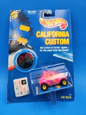 Hot Wheels California Custom VW Baja rosa e amarelo # 1238 -0911 U27, usado comprar usado  Enviando para Brazil